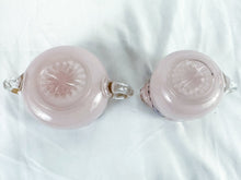 Load image into Gallery viewer, Vintage Pink Hand-Painted Sugar & Creamer Set