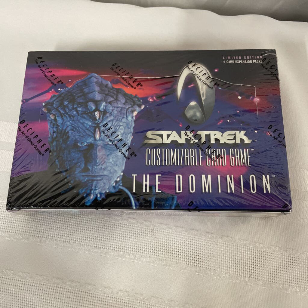 CCG, 1998 Star Trek,The Dominion, Sealed Box