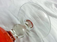 Load image into Gallery viewer, Vintage Empoli Italy Cased Orange Glass Vase