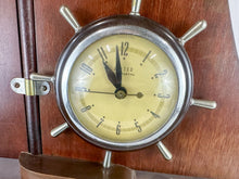 Load image into Gallery viewer, Vintage United Self Starting Ship Corded Mantle Clock