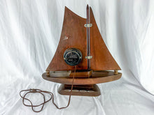Load image into Gallery viewer, Vintage United Self Starting Ship Corded Mantle Clock