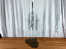 Load image into Gallery viewer, Vintage Steel Kokopelli Sculpture with Stand
