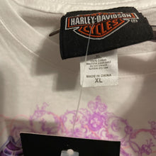 Load image into Gallery viewer, Harley Davidson, XL, Womens, Purple and White, SS, Sturgis 2014, Rapid City SC
