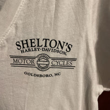 Load image into Gallery viewer, Harley Davidson, 2X,White,V-Neck, Shelton's,Goldsboro NC