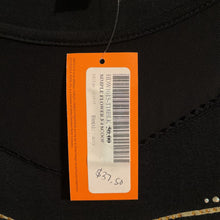 Load image into Gallery viewer, Harley Davidson, XL, Womens, Black Simple Flower,3/4 Sleeve