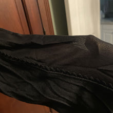 Load image into Gallery viewer, Harley Davidson, XL, Womens, Black Simple Flower,3/4 Sleeve