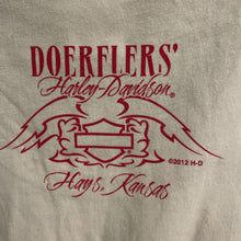 Load image into Gallery viewer, Harley Davidson, Large, Womens, White and Pink, Hays Kansas