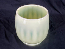 Load image into Gallery viewer, Vintage Fenton Opalescent Yellow Short Vase, Black Light Reactive