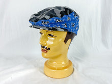 Load image into Gallery viewer, Hand-Made Size Medium Cows & Camoflage Flat Cap