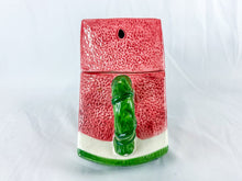Load image into Gallery viewer, 1994 Cardinal Inc. Ceramic Watermelon Teapot
