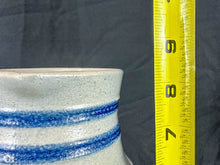 Load image into Gallery viewer, Vintage German Kleirabe Keramik Hand-Painted Blue Salt Glaze Stoneware Pitcher
