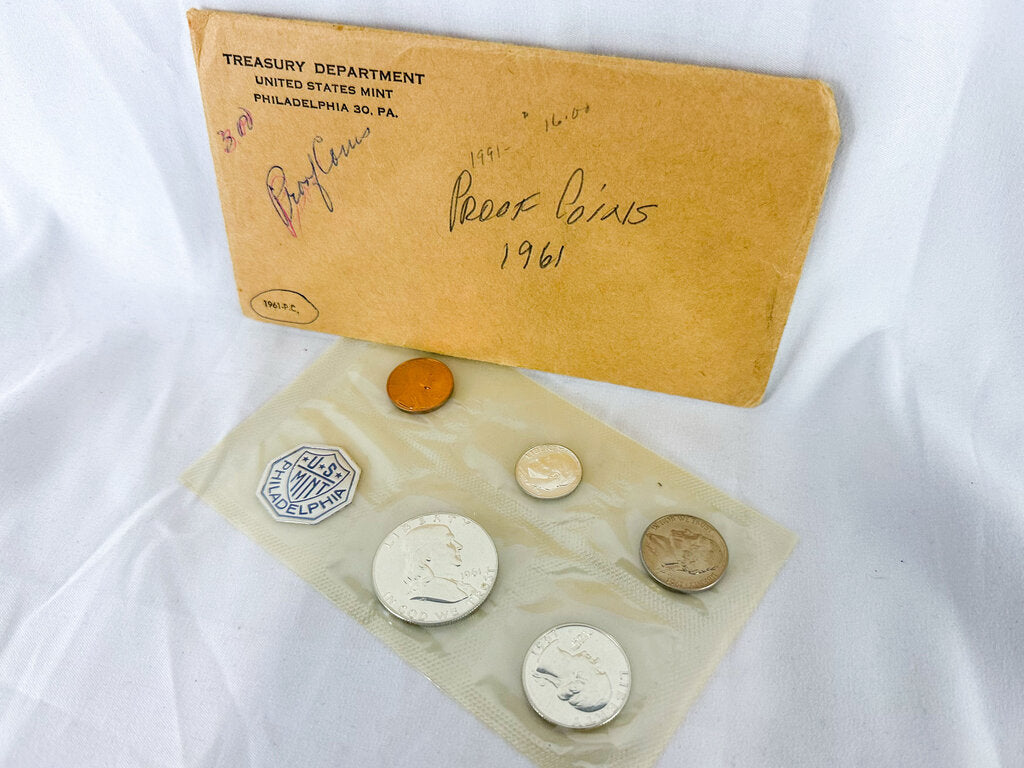 1961 Coin Mint Set, Philadelphia Mint