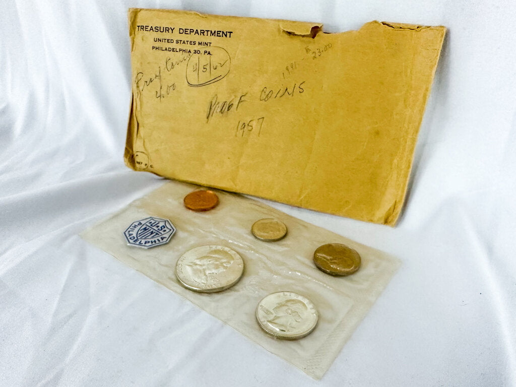 1957 Coin Mint Set, Philadelphia Mint