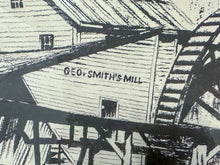 Load image into Gallery viewer, 1986 &quot;George Smith&#39;s Mill&quot; Print by Frank Morris, Signed
