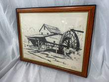 Load image into Gallery viewer, 1986 "George Smith's Mill" Print by Frank Morris, Signed