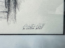Load image into Gallery viewer, "Mill Illustration" by P. Walter Platt, 2001, Framed, Signed