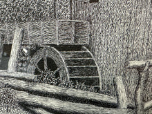 Load image into Gallery viewer, "Mill Illustration" by P. Walter Platt, 2001, Framed, Signed