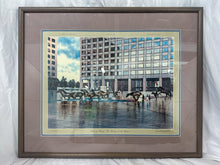 Load image into Gallery viewer, Vintage Framed Signed "Horses of History: The Mustangs of Las Colinas" Print by Donald Mitchell