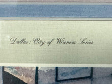 Load image into Gallery viewer, Vintage Framed Signed "Horses of History: The Mustangs of Las Colinas" Print by Donald Mitchell