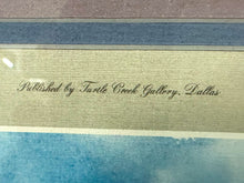 Load image into Gallery viewer, Vintage Framed Signed "Horses of History: The Mustangs of Las Colinas" Print by Donald Mitchell