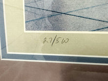 Load image into Gallery viewer, Vintage Framed Signed "Horses of History: The Mustangs of Las Colinas" Print by Donald Mitchell