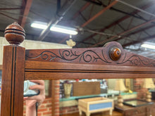 Load image into Gallery viewer, Antique Empire Barley Twist Shaving Dresser Mirror
