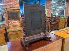 Load image into Gallery viewer, Antique Empire Barley Twist Shaving Dresser Mirror