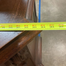 Load image into Gallery viewer, Antique Carved Oak Sideboard with Display Top Shelf