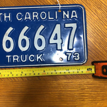 Load image into Gallery viewer, 1973 South Carolina 26 Ton Truck 66647 Car Tag Automobile License Plate
