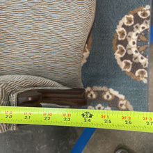 Load image into Gallery viewer, Chair, Victorian Parlor Rosewood Blue and Brown modern fabric
