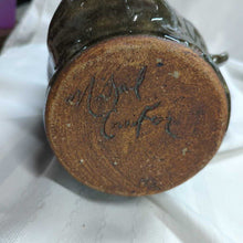 Load image into Gallery viewer, 2002 Michael Crocker Artist Signed Pottery Face Jug