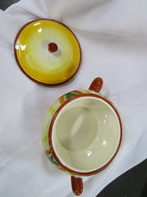 Load image into Gallery viewer, Vintage Vernonware Homespun Covered Casserole Vegetable Dish
