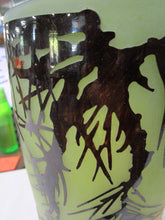 Load image into Gallery viewer, Early 1900's French Cameo Glass Arts &amp; Crafts Nature Pillar Vase
