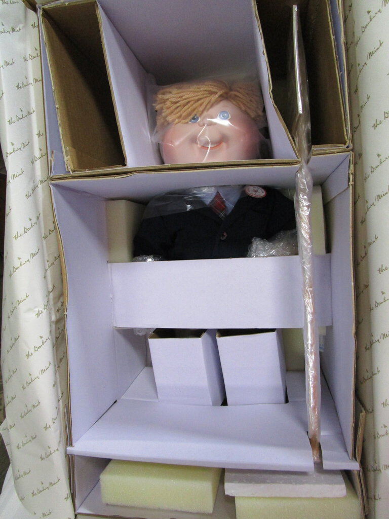 1997 Cabbage Patch Kids Charles Henry Porcelain Collector Doll NIB