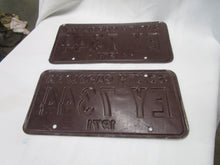 Load image into Gallery viewer, 1971 South Carolina EY 7344 Matched Pair License Plate Pair
