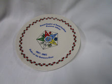 Load image into Gallery viewer, 1982 Order of the Eastern Star Diamond Jubilee Wall Souvenir Plate
