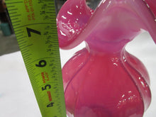 Load image into Gallery viewer, Vintage Fenton Cranberry Opalescent Glass Ruffled Vase
