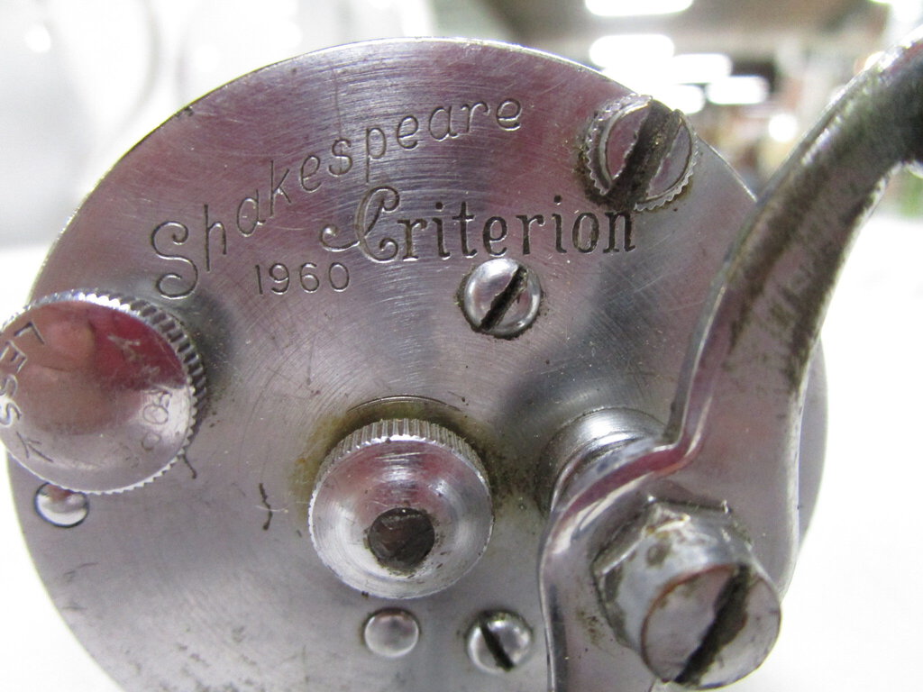 シェイクスピア クリテリオン 1960 Shakespeare Vintage SHAKESPEARE Criterion 1960 Model HF Reel Fishing w