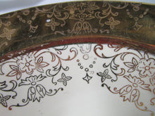 Load image into Gallery viewer, Vintage Sabin Crest-O-Gold 22K Trim Oval Vegetable Serving Bowl
