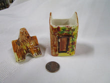 Load image into Gallery viewer, Vintage Price Kensington Ye Old Cottage Mini Ceramic Mustard Jar with Roof Lid
