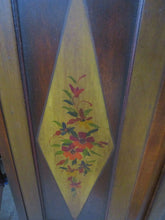Load image into Gallery viewer, Antique Elgin A. Simonds Co. Matched Pair Walnut Diagonal Music and Floral Motif Commodes Cabinets
