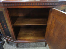 Load image into Gallery viewer, Antique Elgin A. Simonds Co. Matched Pair Walnut Diagonal Music and Floral Motif Commodes Cabinets

