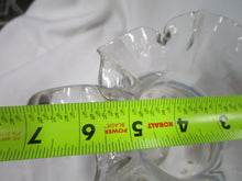 Load image into Gallery viewer, Hand Blown Hand Painted Clear Glass Decor Pitcher

