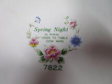 Load image into Gallery viewer, Vintage Spring Night by Andrea 7822 Oven To Table Cook Ware Floral Casserole Dish with Lid
