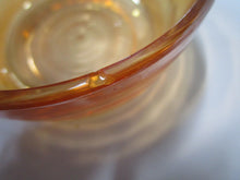 Load image into Gallery viewer, Jeanette Marigold Carnival Glass Fawn Trinket Powder Dish
