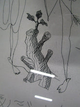 Load image into Gallery viewer, Eurybia &amp; Eros Litho Print Circa 1932 by Georges Braque Framed Wall Art
