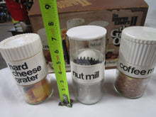 Load image into Gallery viewer, Vintage Gemco Kitchen Ware II Hand Grinder, Grater and Chopper Set
