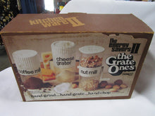 Load image into Gallery viewer, Vintage Gemco Kitchen Ware II Hand Grinder, Grater and Chopper Set
