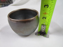 Load image into Gallery viewer, Chinese Jian Zhan Dragon Egg Silver Rabbit Hair No Handle Tea Cup Bowl
