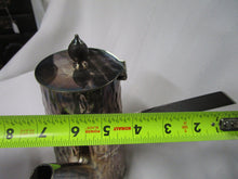 Load image into Gallery viewer, Antique Hukin &amp; Heath English Silverplate Ebony Side Handle Tea Cafe Serving Pot
